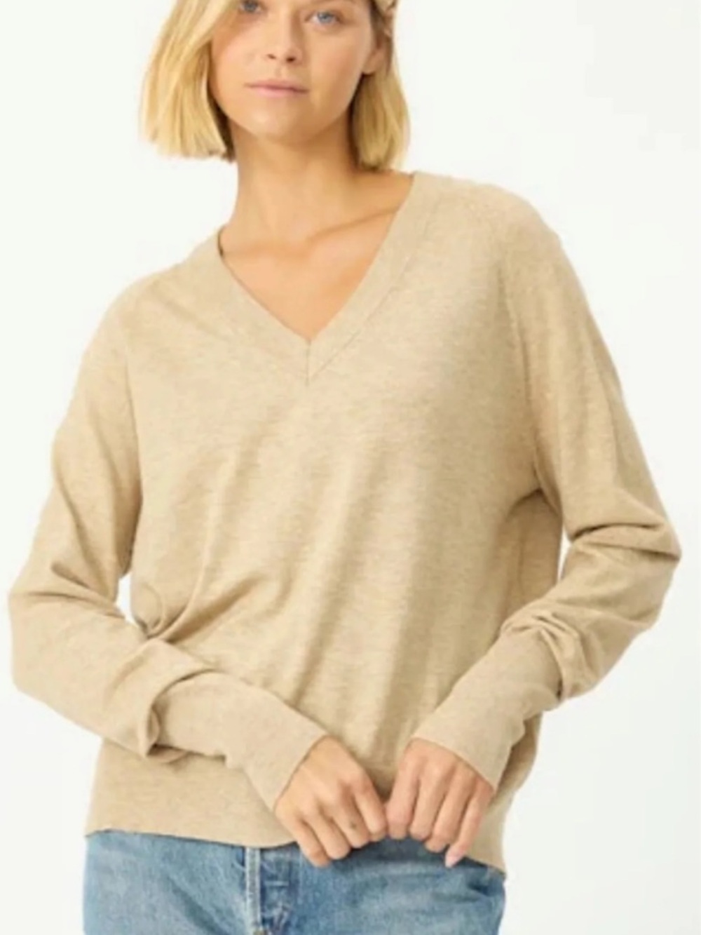 Stitches & Stripes Otis Top in Oatmeal Color